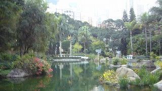 茶芸館やレストランもある緑豊かな丘