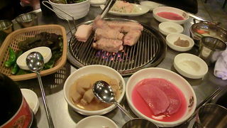 肉もおいしいがスタッフのお姉さんが親切