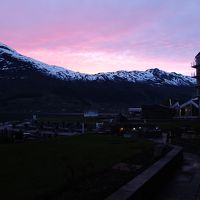 夕暮れ時のきれいな景色