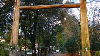 神話で有名な地の神社