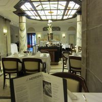 落ち着いた雰囲気の朝食