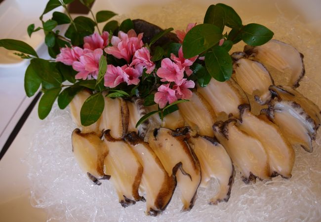 一度にこんなにアワビを食べたのは初めてだった