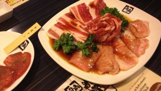 美味しい日本の焼肉　日本人街タニヤで