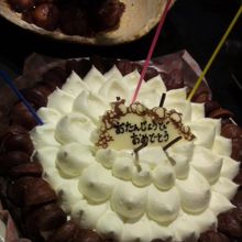 マロンたっぷりのケーキ♥