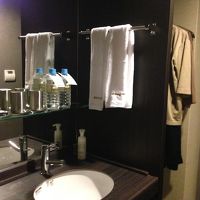 小さめながらも立派な洗面台です。