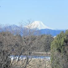 文化センター屋上からの富士山