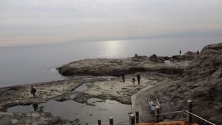 夕日のスポットです。