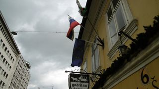 リュブリャナでランチ