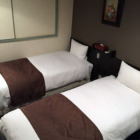 ツインルーム。特に不便な点はありませんでした。