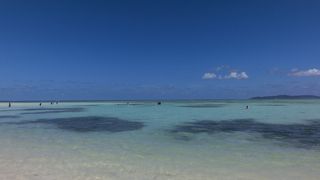 透明で美しい海！