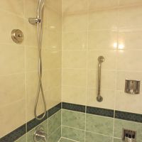 シャワーの圧力もじゅうぶんありました