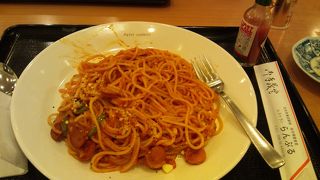 東武日光駅の真ん前にある