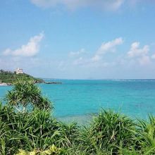 コテージから見える景色