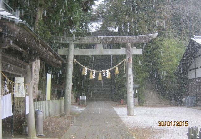 相馬氏の氏神様です。