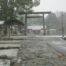 本丸跡地にある相馬神社です。