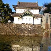 江戸城跡では数少ない櫓