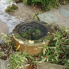 臼ノ御茶屋蹲踞（うすのおちゃやつくばい)