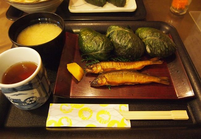 川湯温泉街の喫茶店