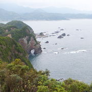 ホテル浦島から眺める紀の松島