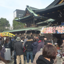 登竜門を出て来る子供さんをまつ親御さんで動けません！