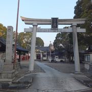 尾頭橋駅前の神社です。