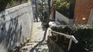 こんなところに坂があったんだという感じ