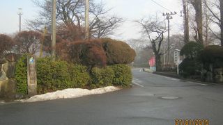 沼田城址の本丸と二ノ丸跡が公園になっています。