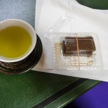 あっさりとした水ようかん