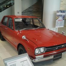 往年のGTRも特別展示