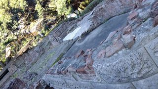 遺構が残っています