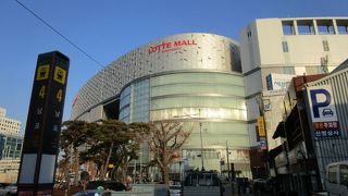 ロッテマート　光復店　ロッテデパートに併設されています。