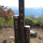 御岳山から登れる