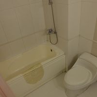 お湯もじゃんじゃん出ます。栓がないのでお湯をためるのは工夫が