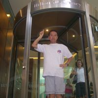 ホテルの入り口