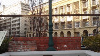 明石小学校グランド角