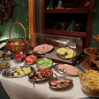 朝食。充実の品揃え