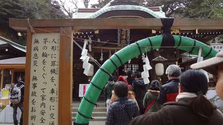 参拝客が多かったです