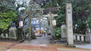 観光地にある神社