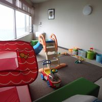 キッズが遊べるスペースもありますよ