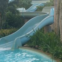 子供が気に入ったウォータースライダー