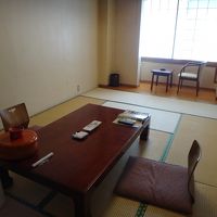 12畳の和室。暖房のききがいまいちかも？