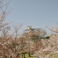 天守閣界隈の公園
