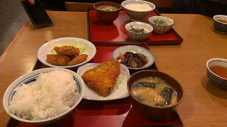 栄養・ボリューム満点のランチ。