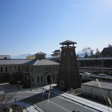 山手渡櫓門から