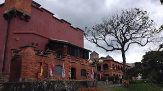 赤煉瓦の要塞跡、入場無料