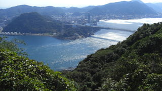 関門海峡と関門大橋を見下ろせる絶景スポット
