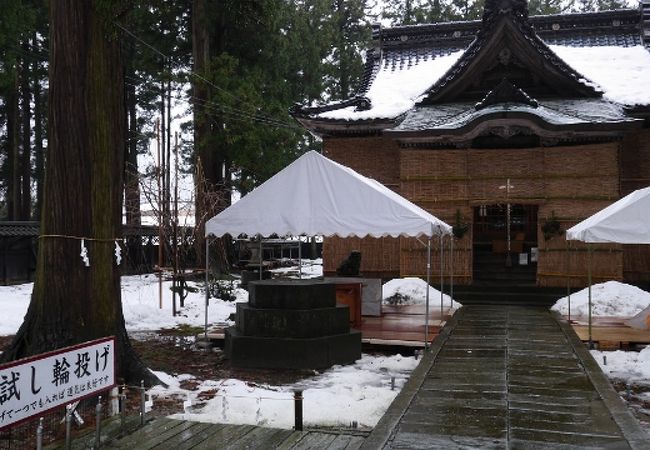 城下町村上の神社