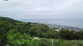 眺望抜群の散策路