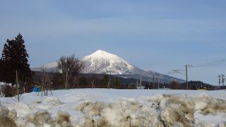 名前の通り、磐梯山のビューポイント