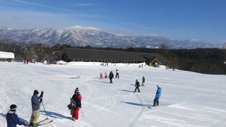 スキー場ながら絶景！